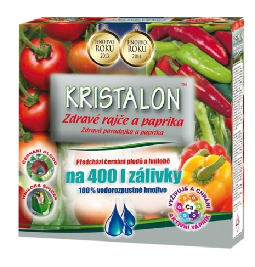 Hnojivo Kristalon zdravá rajče a paprika 0,5 kg