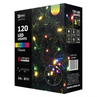 LED vnon etz, 12m, multicolor, programy (ZY1451)