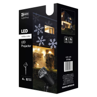 LED vnon dekorativn projektor - bl vloky (ZY1936)
