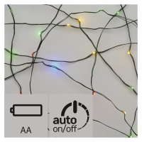 LED vnon nano etz, 2  AA, 1,9m, multicolor, asova (ZY1951)