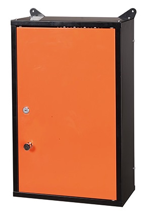 Skříňka dílenská celokovová 380x190x600 mm závěsná 1-dveřová TACTIX (326117)