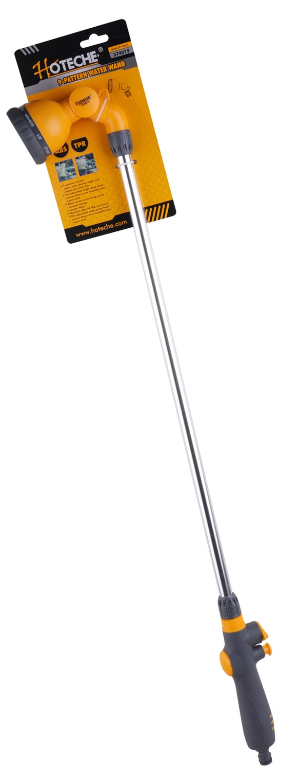 Pistole zahradní stříkací teleskopická 90 cm 9 FUNKCÍ HOTECHE (374019)