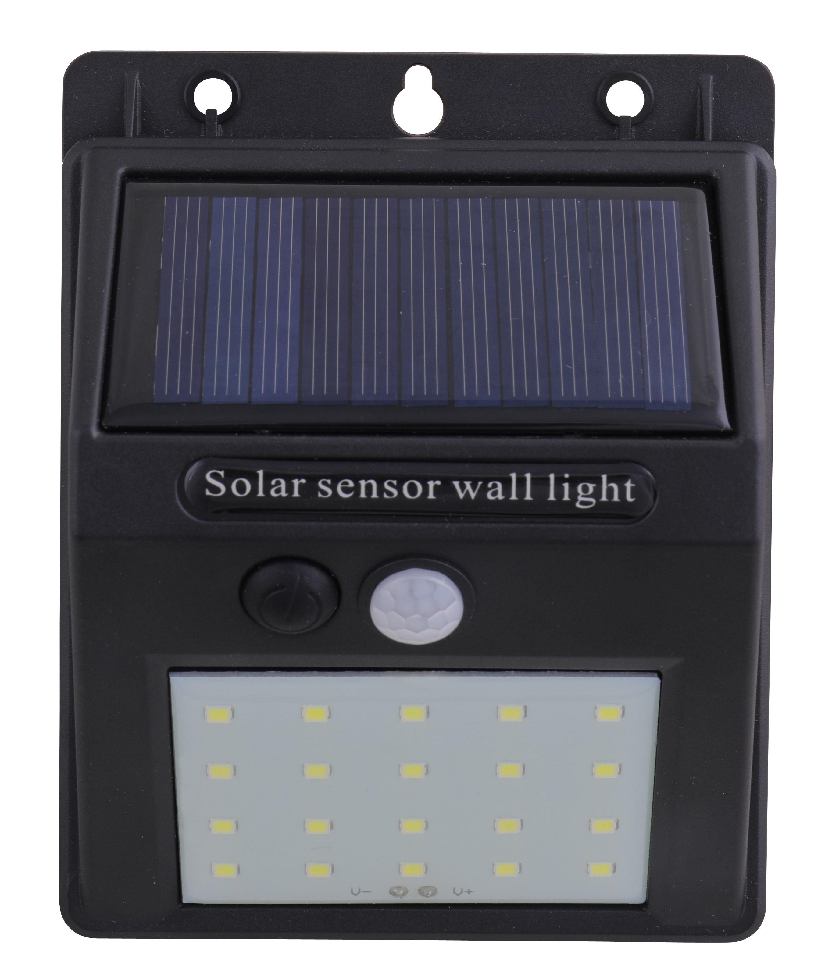 Svtidlo solrn nstnn se senzorem 20 SMD / 5,5 V / IP44 HOTECHE (440402)