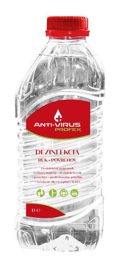 Dezinfekce rukou a povrch PROFEX ANTI-VIRUS 1 l