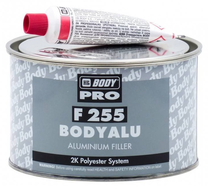 HB BODY ALU F 255 polyesterov tmel s hlinkem 1 kg