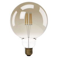 LED žárovka Vintage G125 4W E27 teplá bílá + (Z74303)