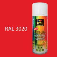 Barva ve spreji akrylov TECH RAL 3020