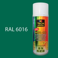 Barva ve spreji akrylov TECH RAL 6016