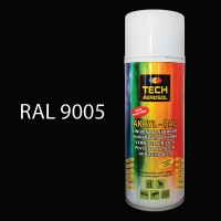 Barva ve spreji akrylová TECH RAL 9005 (černá matná)