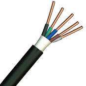 Kabel pevn CYKY-J 5x2,5 mm2