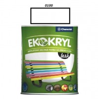 Barva - Ekokryl Lesk / 0100 (bílá)