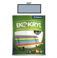 Barva - Ekokryl Lesk / 0107 (světle šedá)