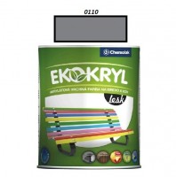 Barva - Ekokryl Lesk / 0110 (šedá tmavá)