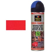 Značkovací fluorescenční sprej TECH (červený)