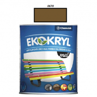 Barva - Ekokryl Mat / 0670 (okrov)