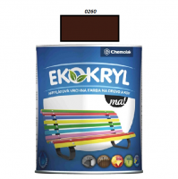 Barva - Ekokryl Mat / 0260 (tmav hnd)