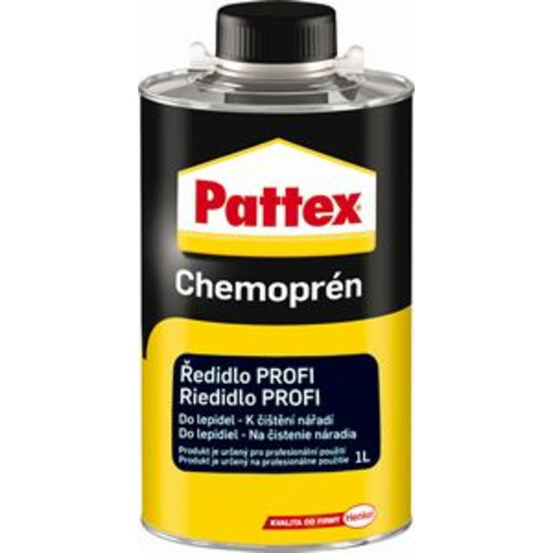 Ředidlo PROFI Pattex Chemoprén na ředění a čištění lepidla 1L